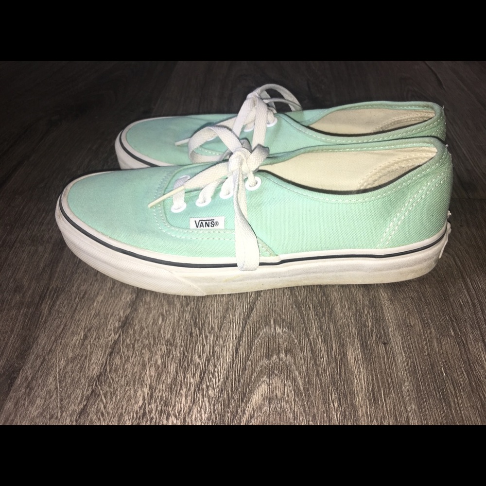 Teal Vans